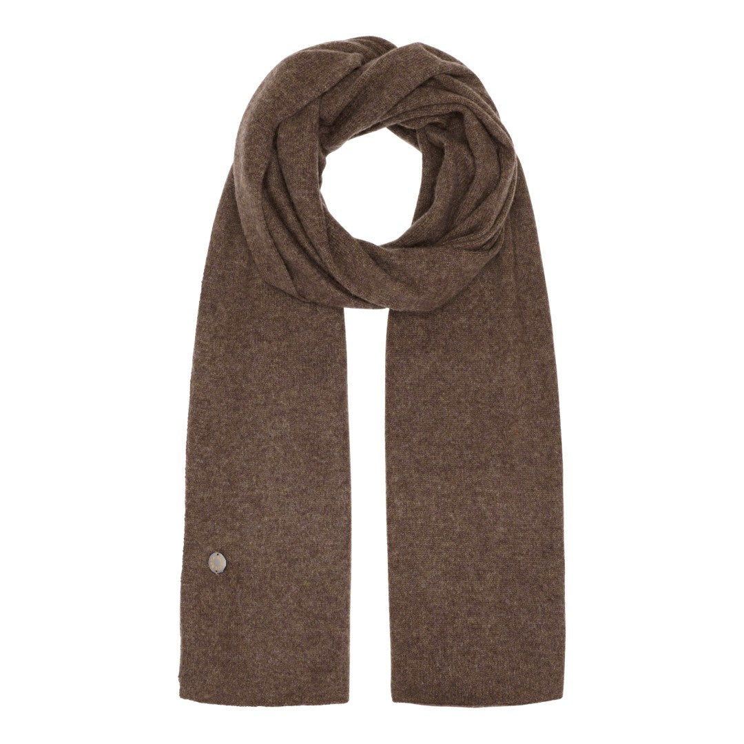 Beta Studios Aja Long Scarf Accessories Cashmere Walnut