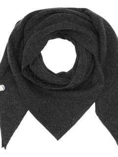 Alexa Big Triangle Scarf - Anthracite Grey