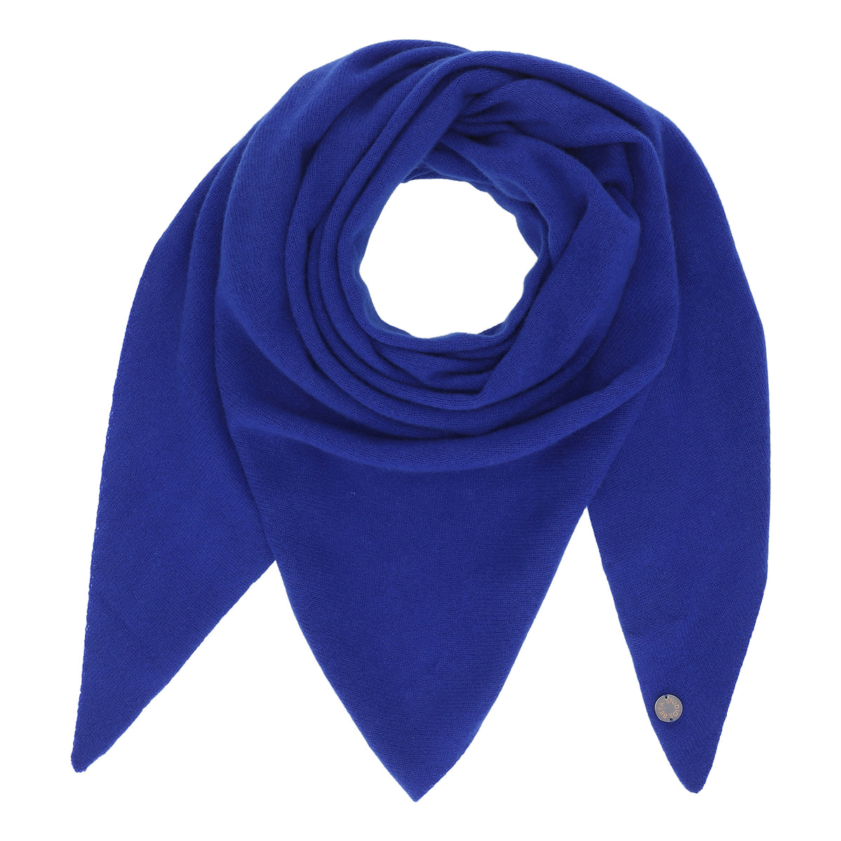 Beta Studios Andrea Triangle Scarf Accessories Cashmere Azure Blue