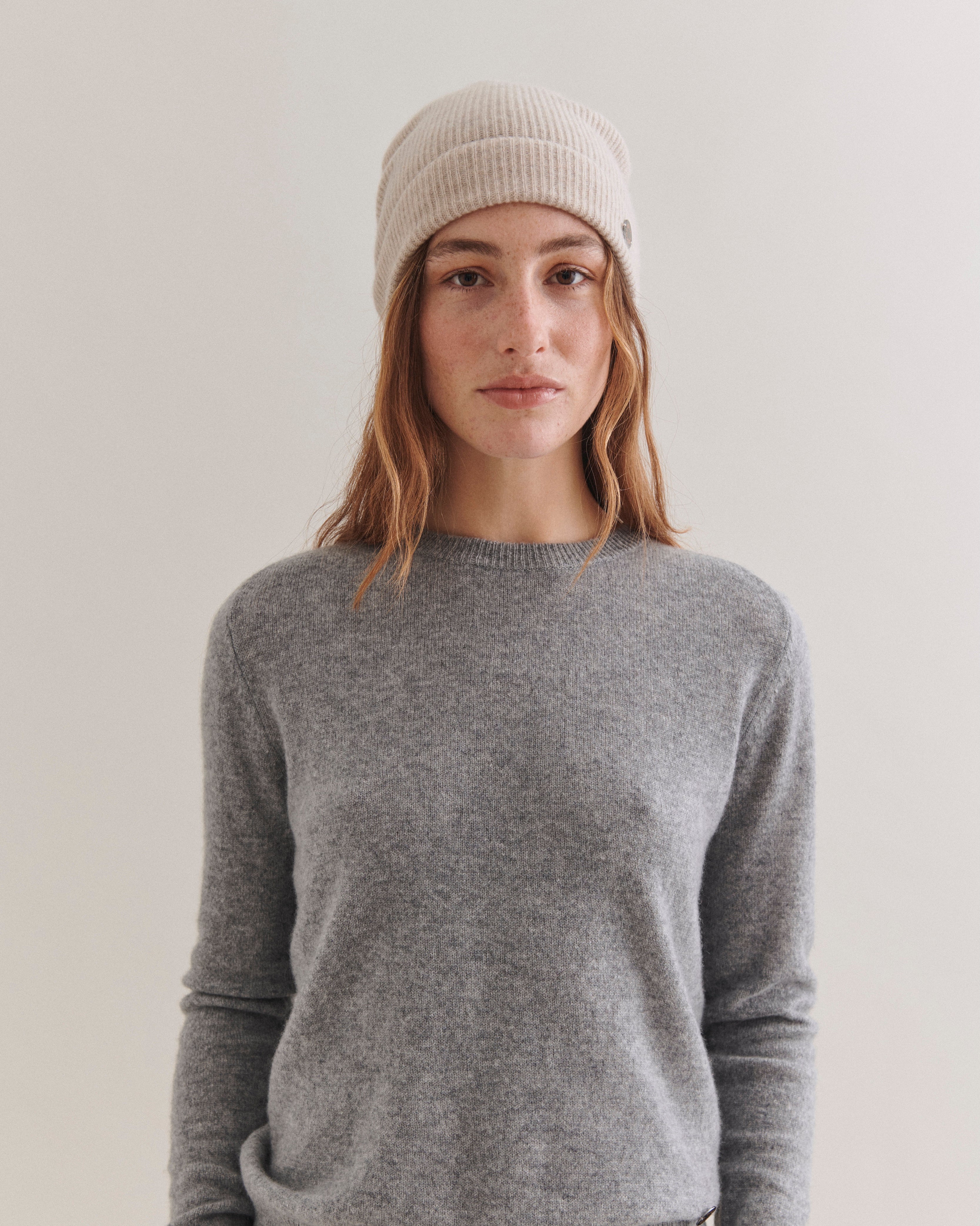 Beta Studios Astrid Beanie Accessories Cashmere Sand Melange