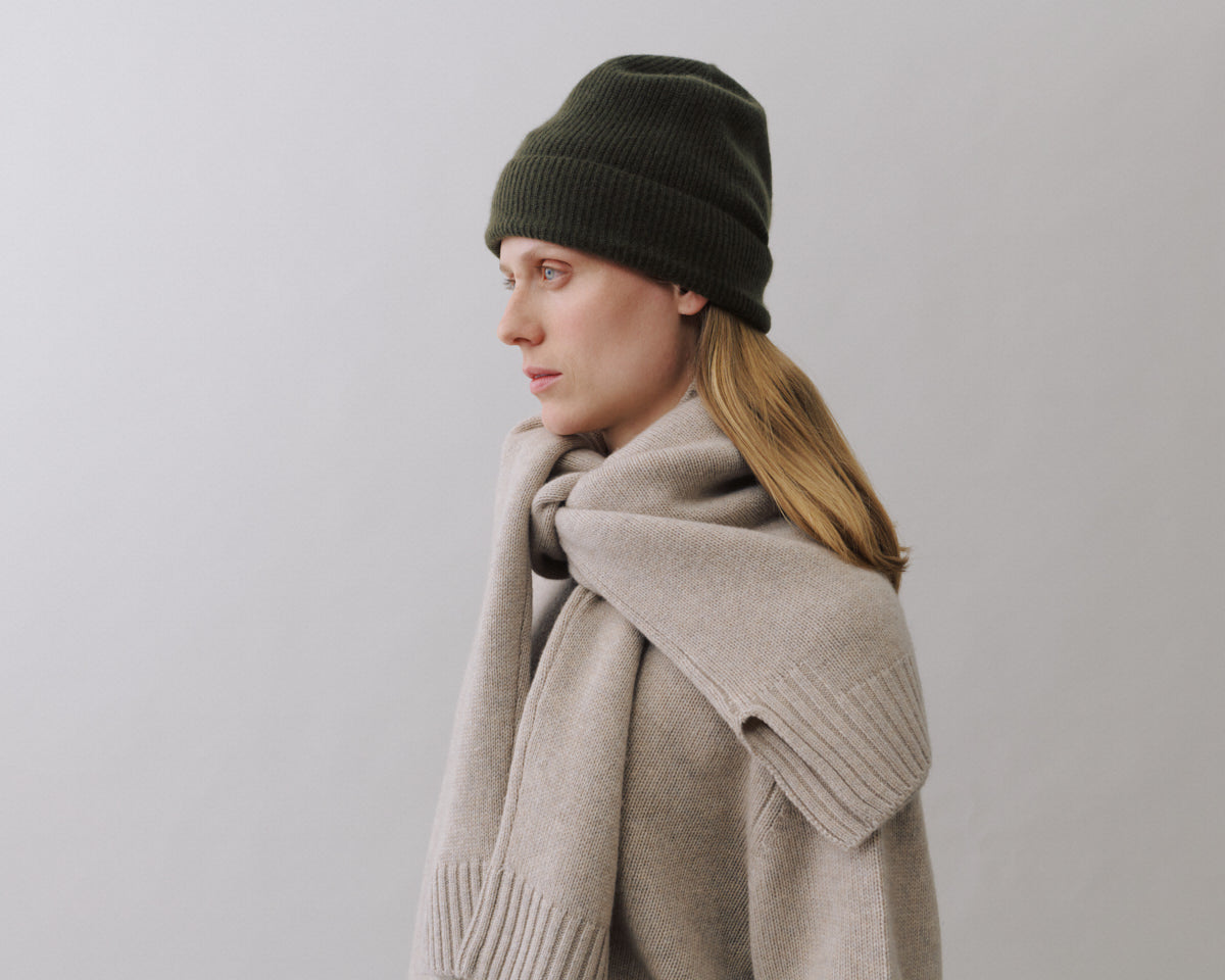 Beta Studios Astrid Beanie Accessories Cashmere Walnut