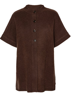 Giselle Cape - Dark Brown