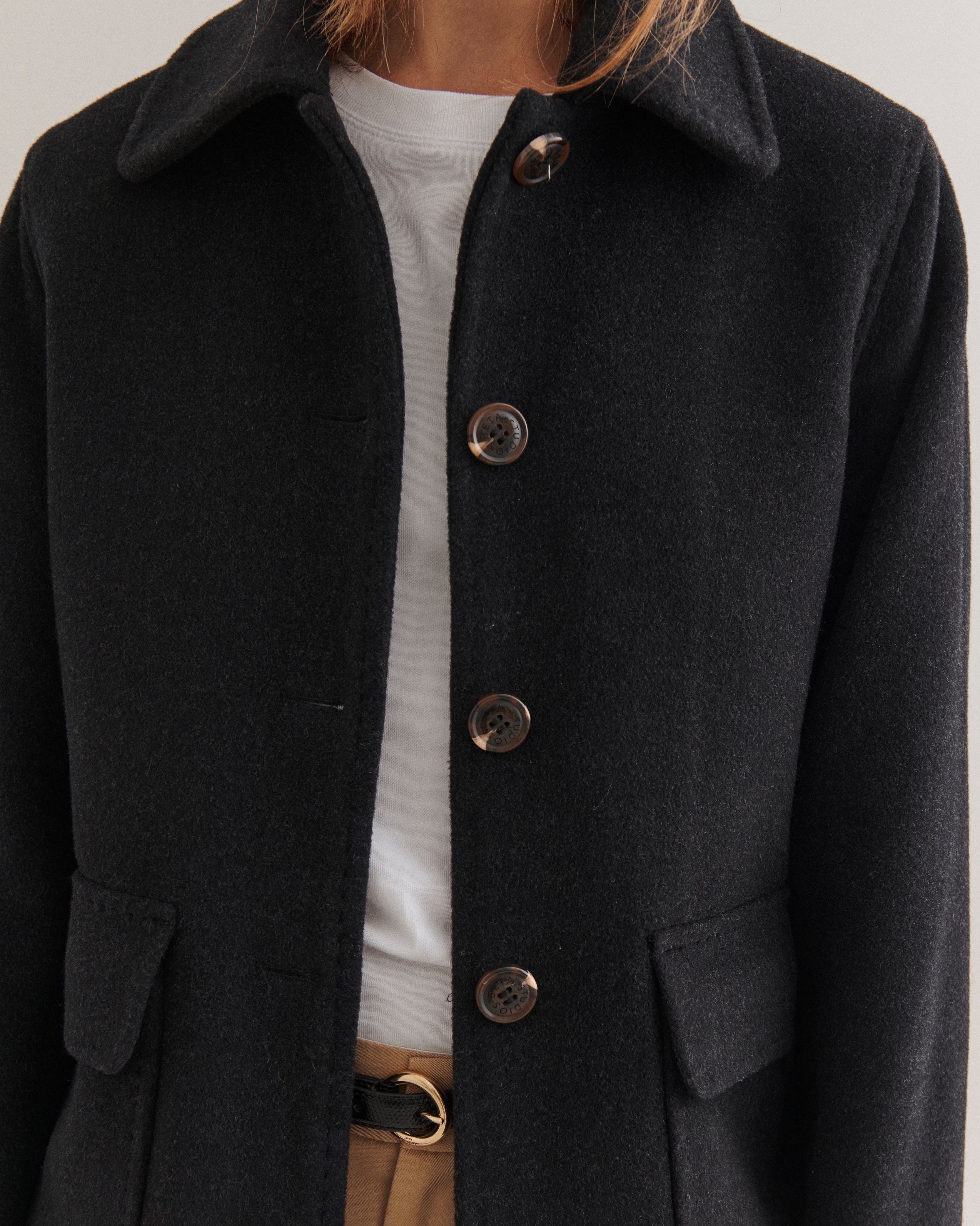 Beta Studios Jolly Jacket Jacket Dark Grey Melange