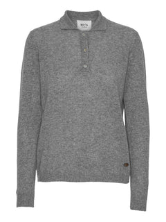 Kassandra Polo - Grey Melange