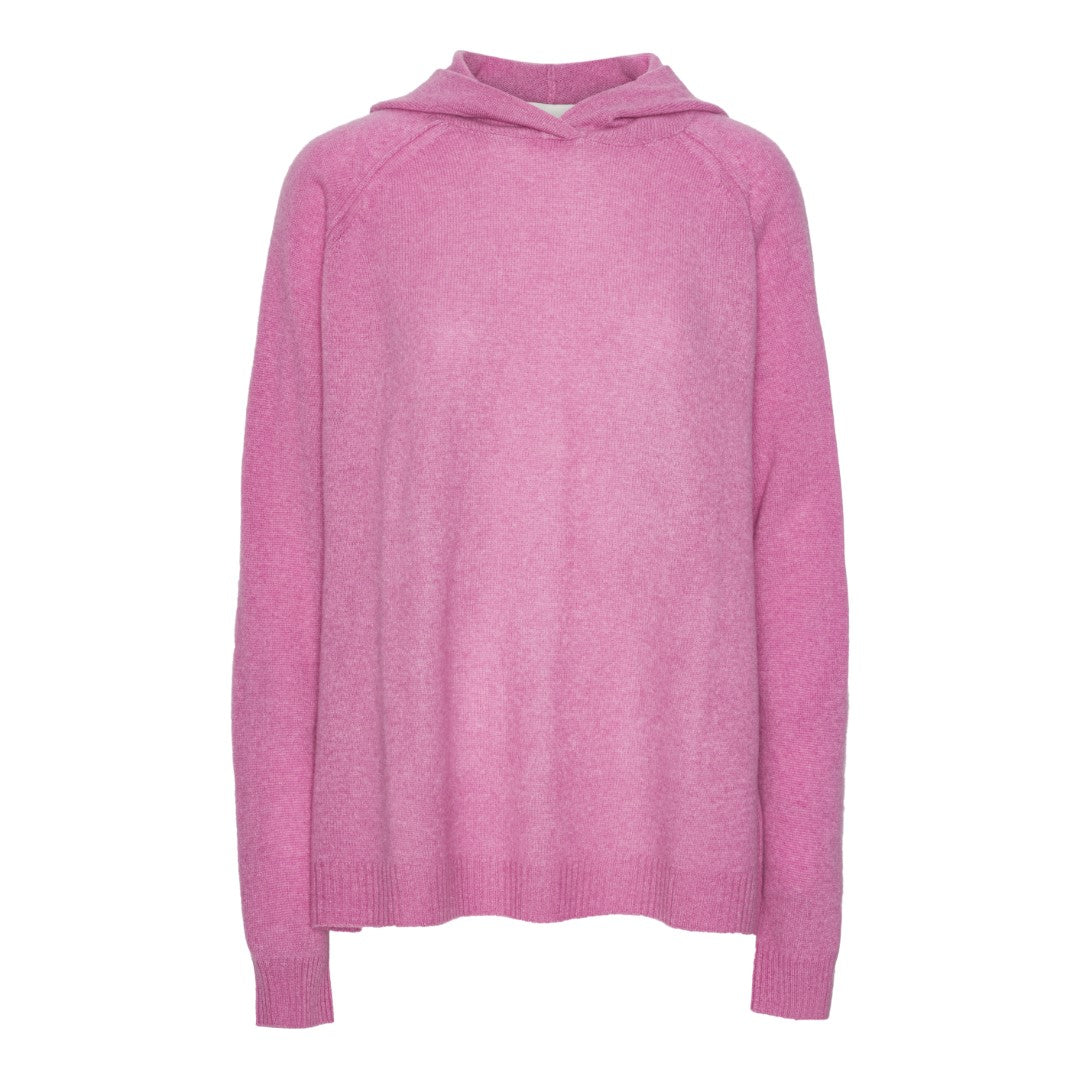 Beta Studios Leonora Wide Hoodie Cashmere Tops Violet