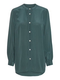 Linka Silk Shirt - Balsam Green