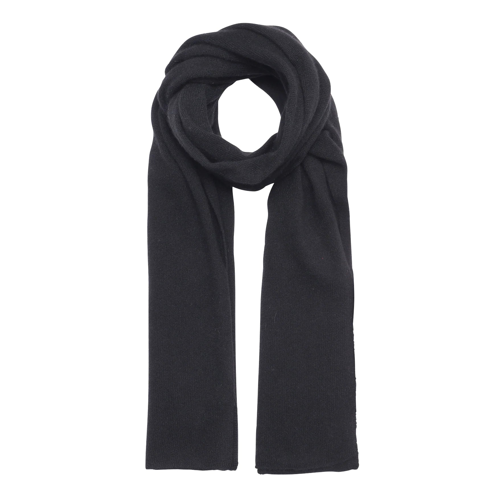 Beta Studios Aja Long Scarf Accessories Cashmere Black