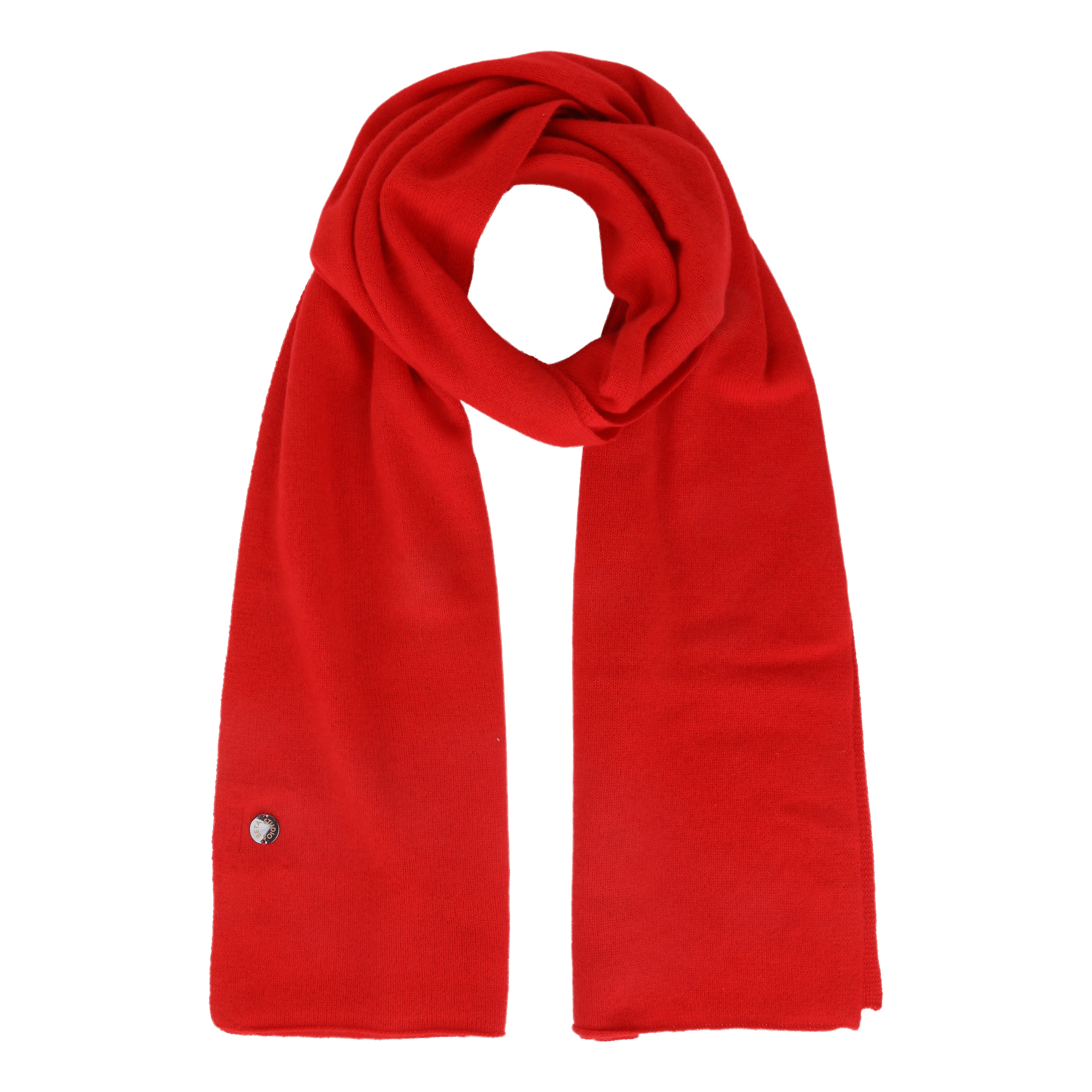 Beta Studios Aja Long Scarf Accessories Cashmere Red