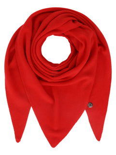 Andrea Triangle Scarf - Red