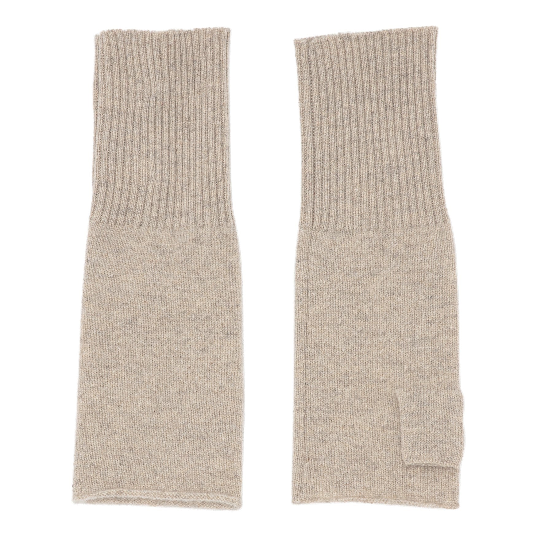 Beta Studios Alina Fingerless Gloves Accessories Cashmere Sand Melange