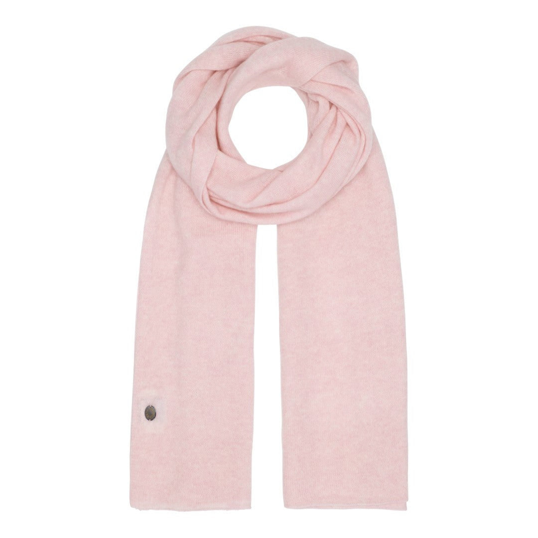 Beta Studios Aja Long Scarf Accessories Cashmere Parfait Pink