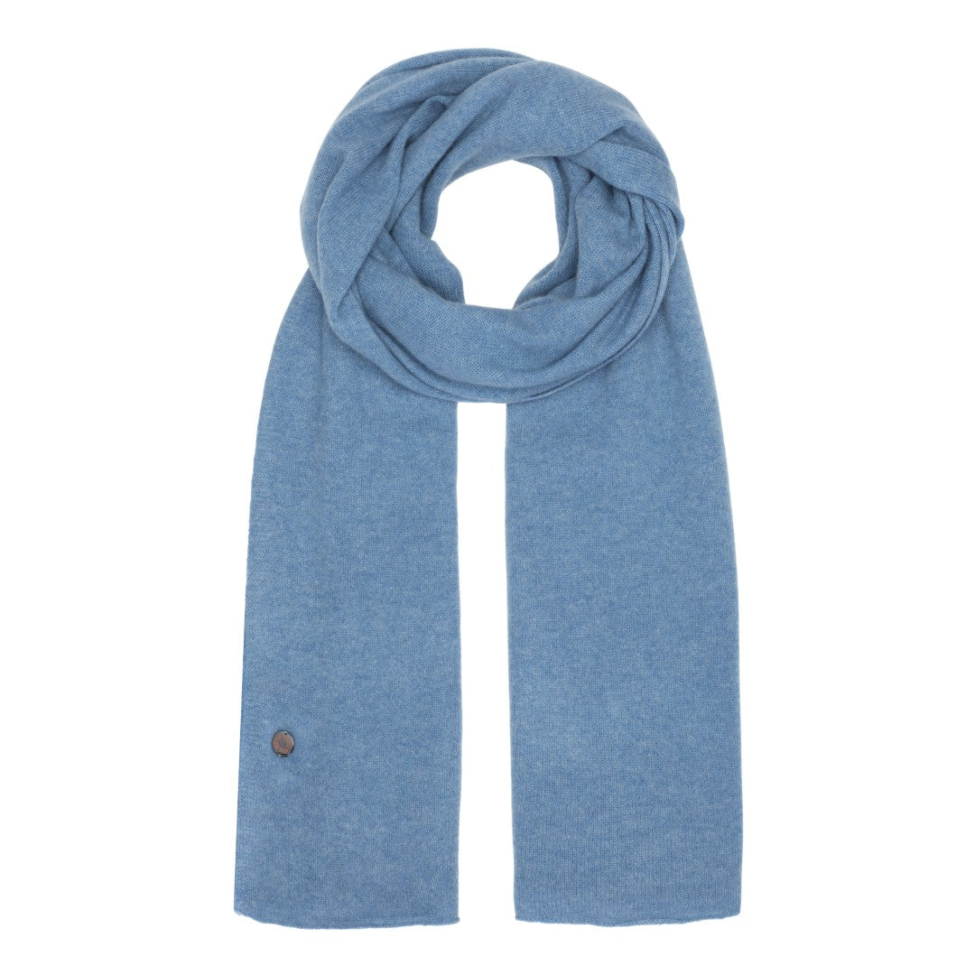 Beta Studios Aja Long Scarf Accessories Cashmere Turtle Dove Blue