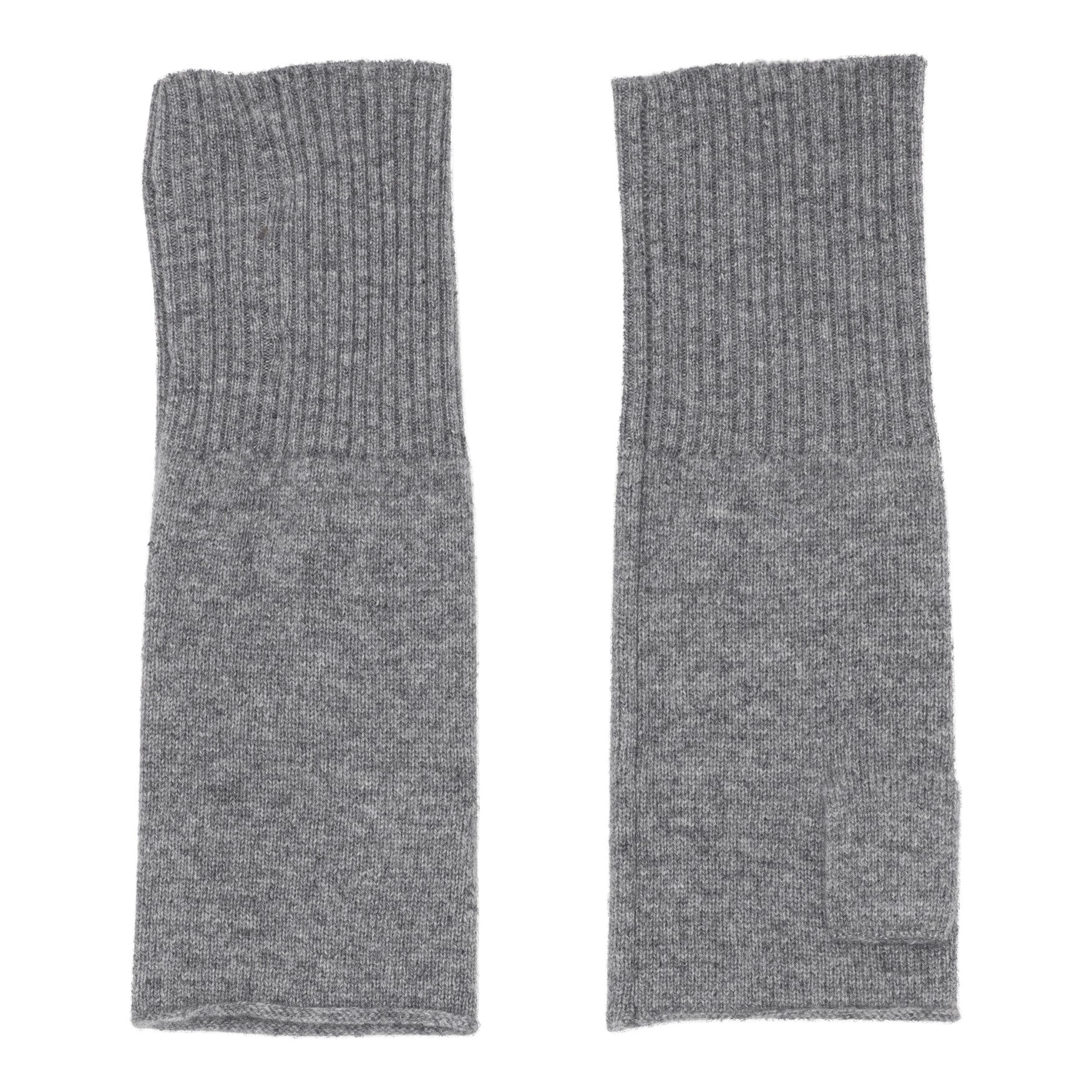 Beta Studios Alina Fingerless Gloves Accessories Cashmere Grey Melange