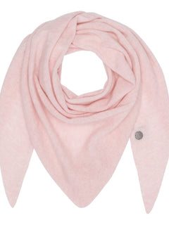 Andrea Triangle Scarf - Parfait Pink
