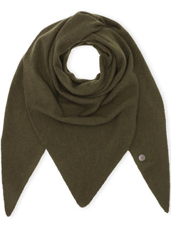 Andrea Triangle Scarf - Topiary Green