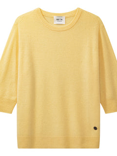 Anna Lady Sleeve - Pastel Yellow