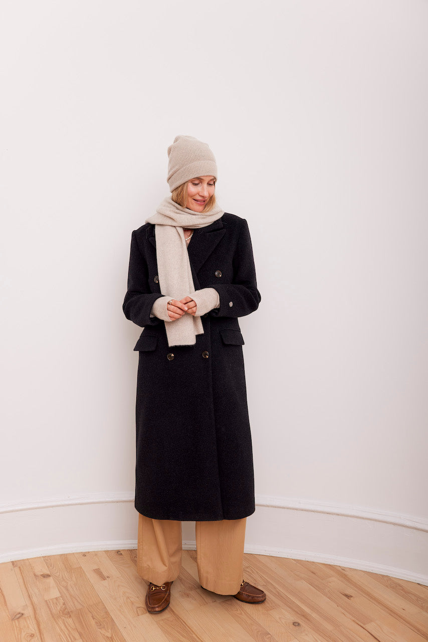 Beta Studios Astrid Beanie Accessories Cashmere Sand Melange