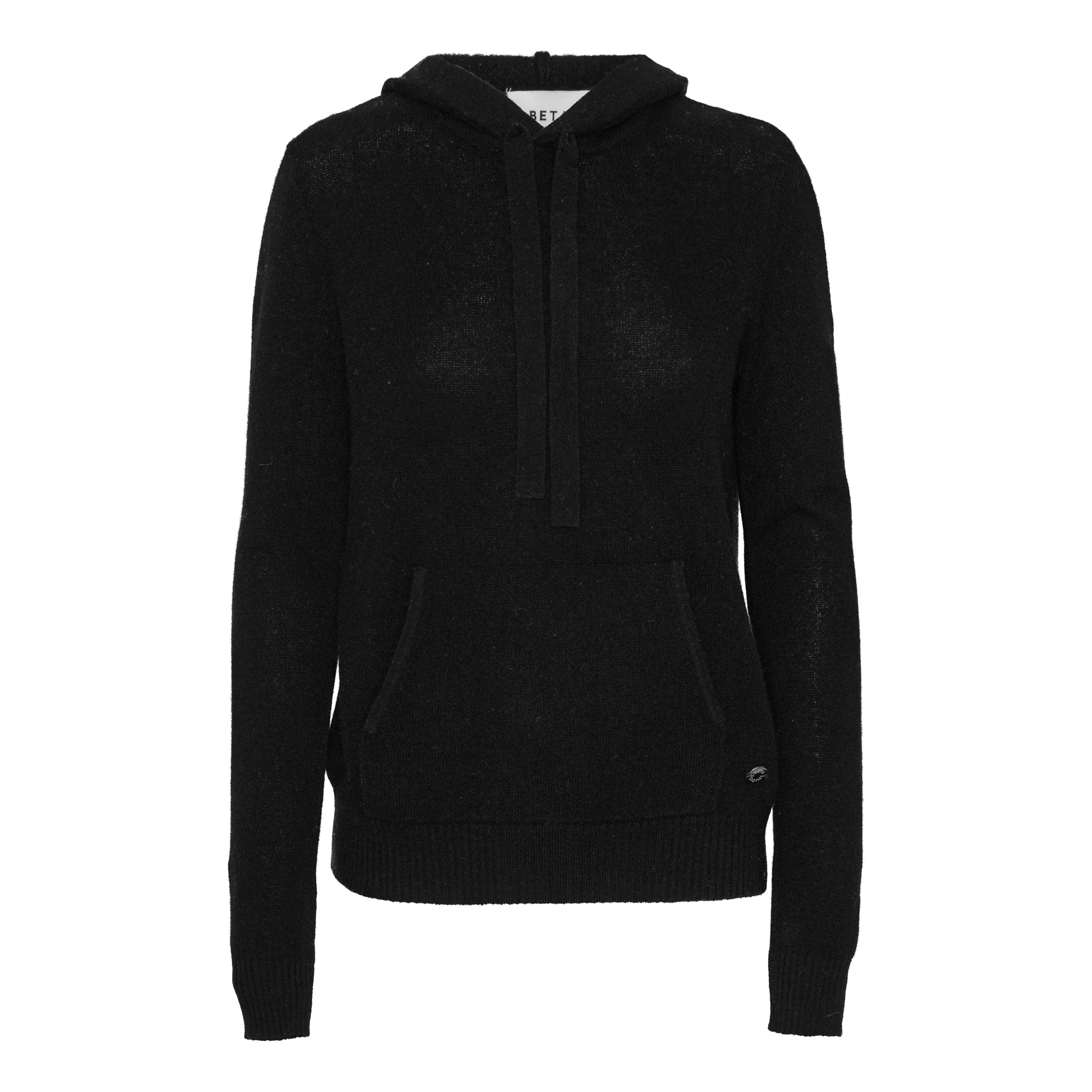 Beta Studios Adele Hoodie Cashmere Tops Black