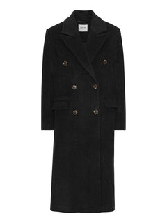 Jada Coat - Dark Grey Melange
