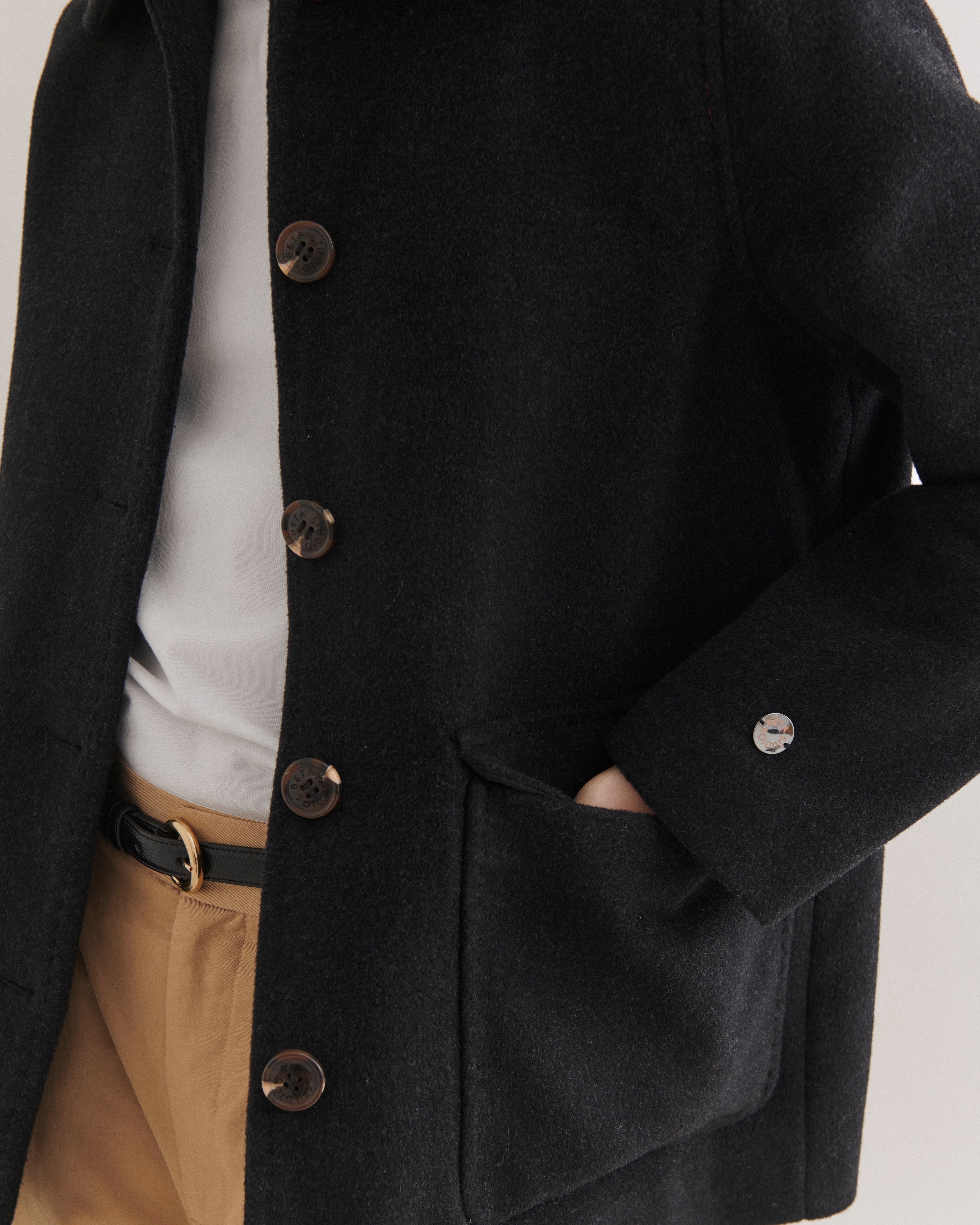 Beta Studios Jolly Jacket Jacket Dark Grey Melange