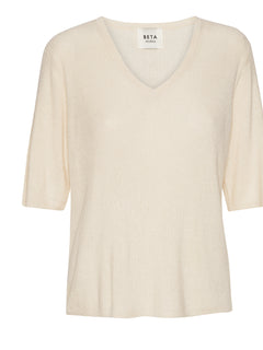 Kalinka V-Neck - Almost White