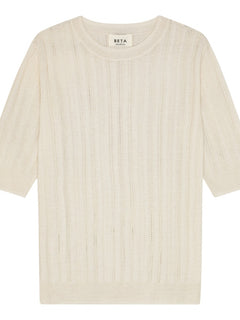 Maggie Pointelle - Egret White