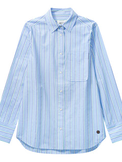 Malika Striped Shirt - Blue Stripe