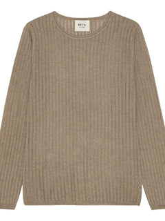 Manon Long Sleeve Pointelle - Aluminium