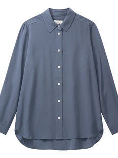 Morgan Silk Shirt - Bering Sea