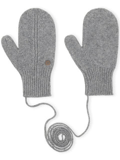 Nasja Mittens - Grey Melange