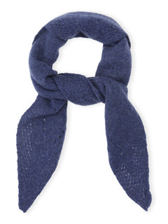 Nilo Medium Triangle Scarf - Blue Indigo