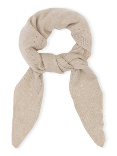 Nilo Medium Triangle Scarf - Sand Melange