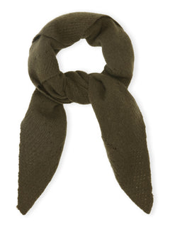 Nilo Medium Triangle Scarf - Topiary Green