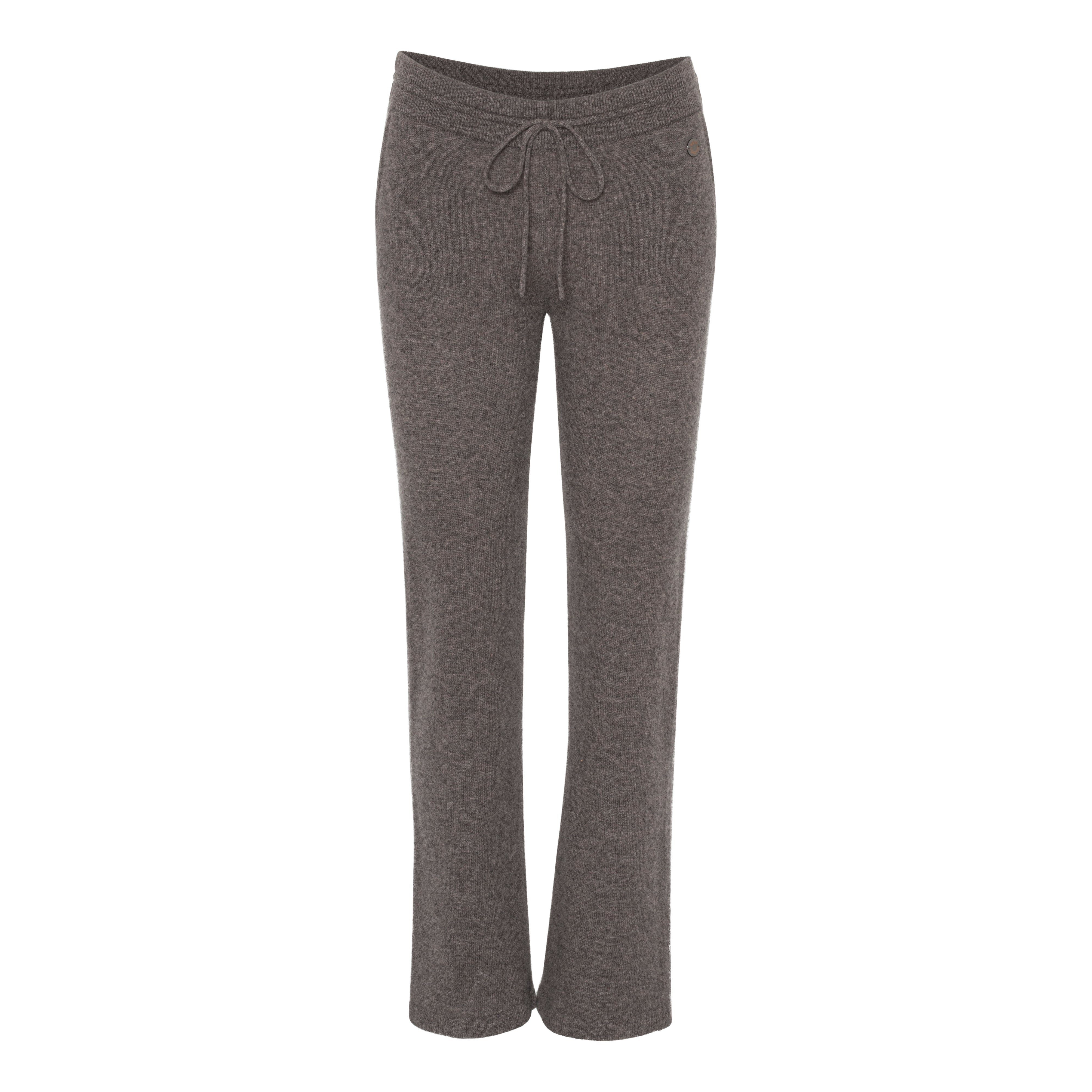 Beta Studios Alba Straight Pants Cashmere Pants Mole