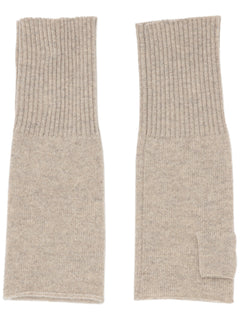 Alina Fingerless Gloves - Sand Melange