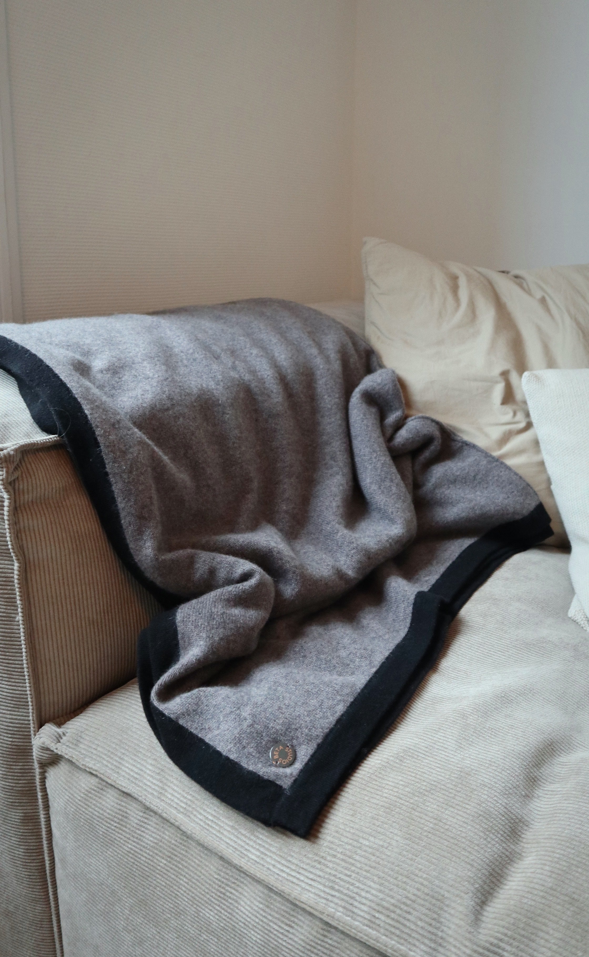 Beta Studios Plaid Cashmere Accessories Cashmere Mole